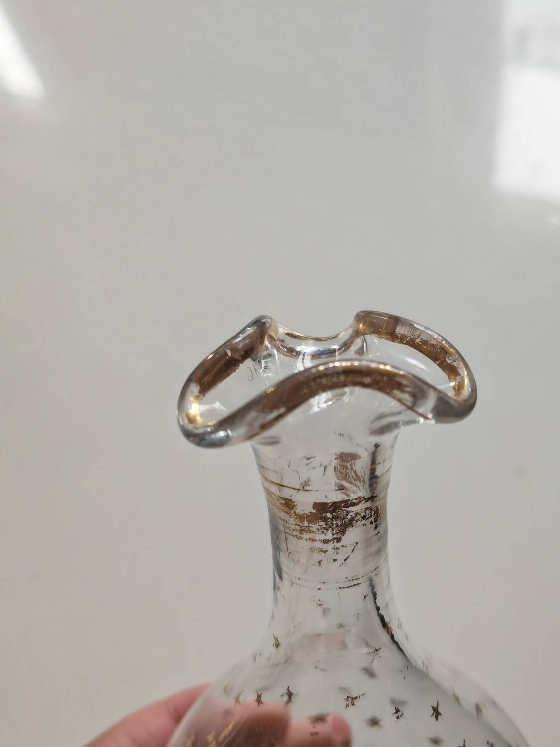 Decanter for liquor cabinet