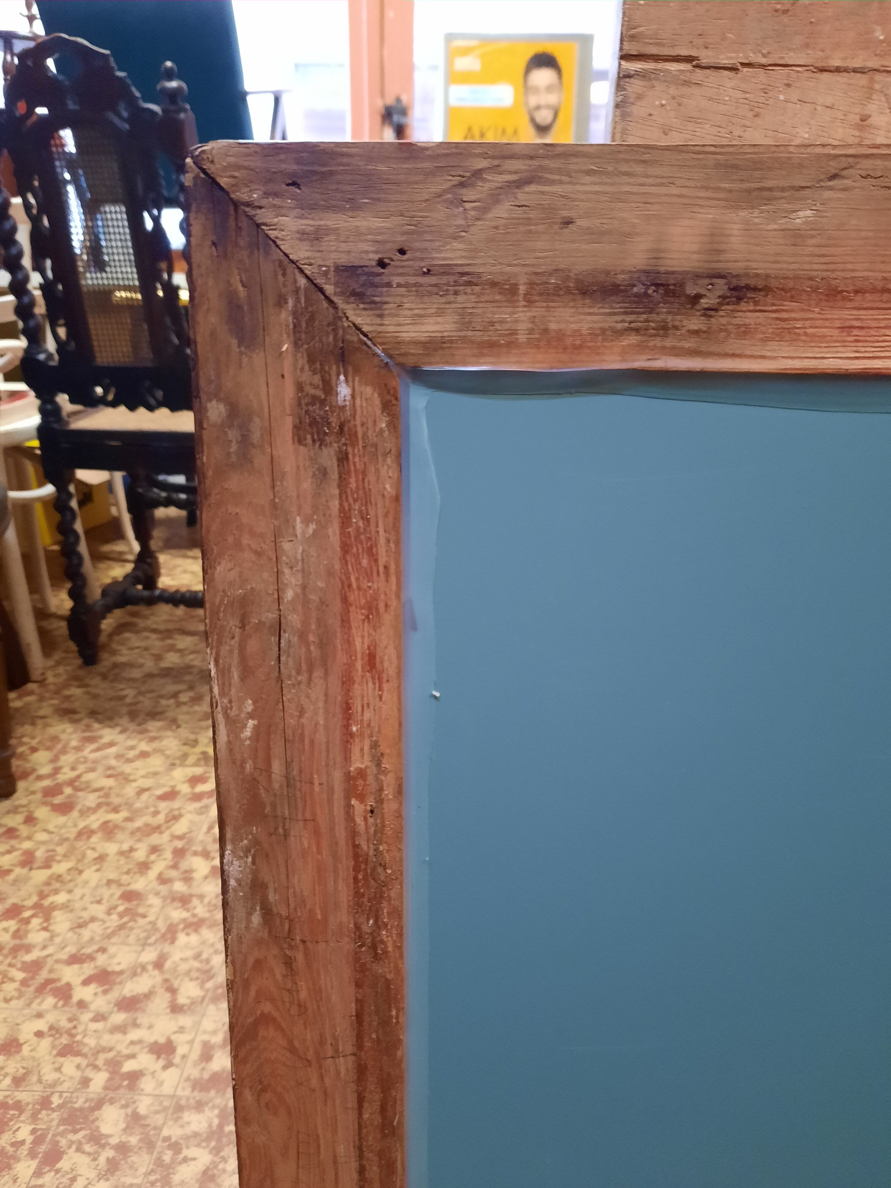 Miroir en bois doré