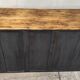 Gray patina bar counter trade furniture