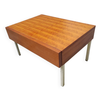 Vintage teak interlube bedside table