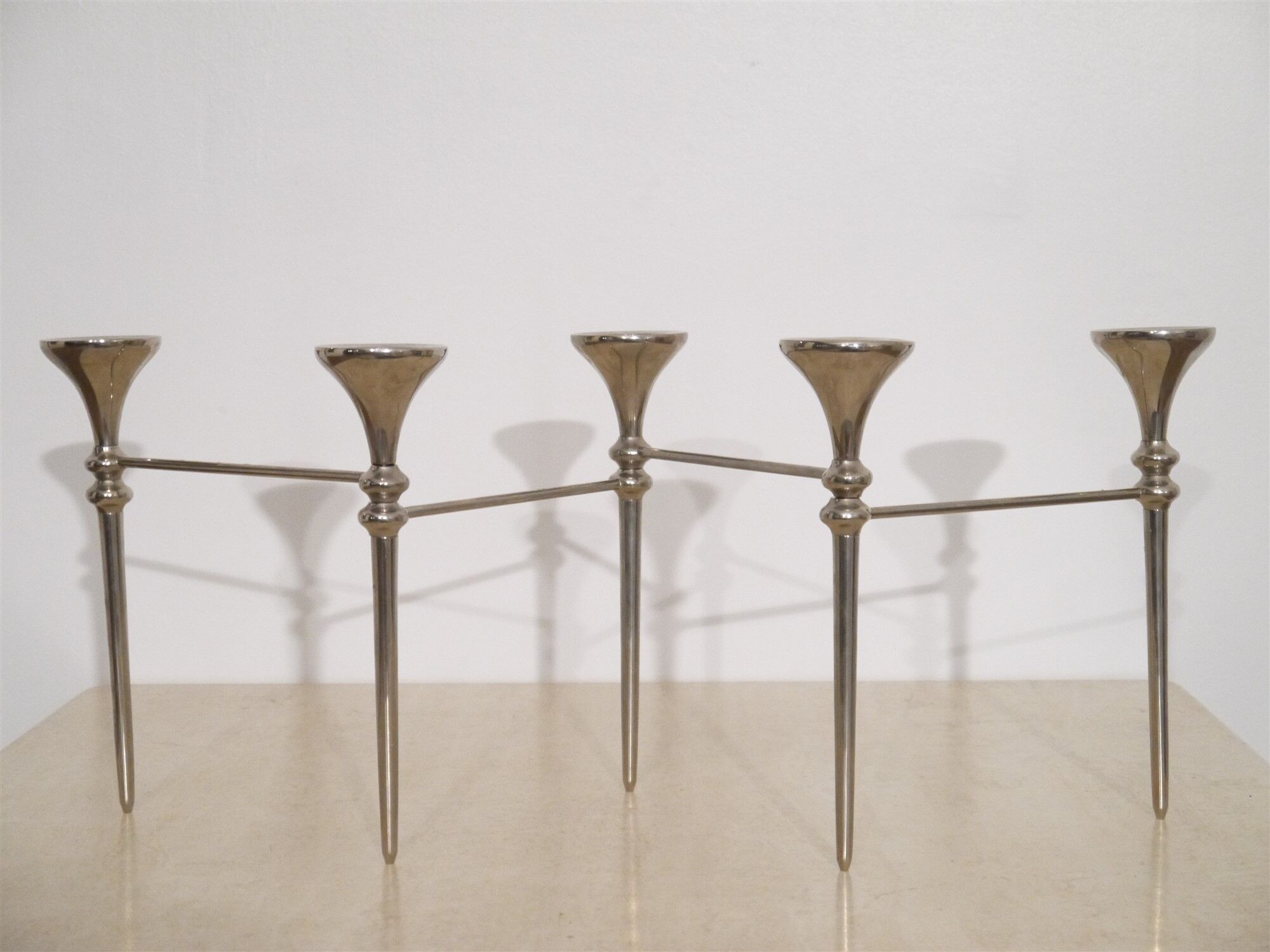 Vintage articulated candle holder 1970