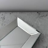 Beveled mirrored top