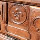 Buffet Louis XV noyer 18e siècle buffet d'appui basque