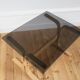 Vintage Scandinavian glass coffee table 1960 Ingmar Relling