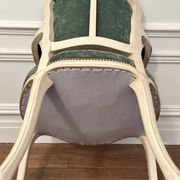 Paire de fauteuils style Louis XV