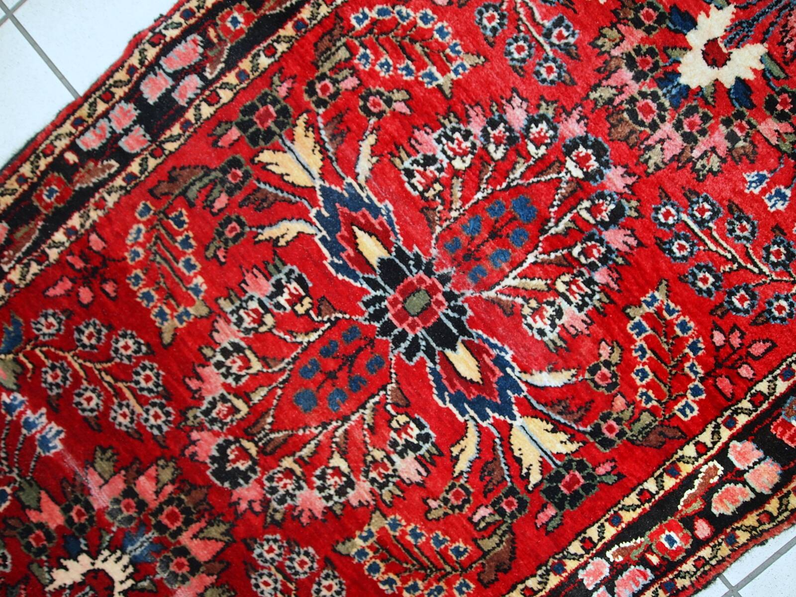 Tapis antique Lilihan du Moyen-Orient 84cm x 712cm (1910s)
