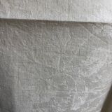 Pair of damask table napkins, monogram