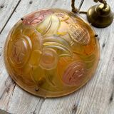 Art deco pendant light