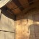 Solid cherry wood cabinet