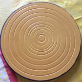 Yellow ceramic trivet