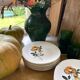 Antique dessert plates