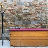 Old gymnastics plinth