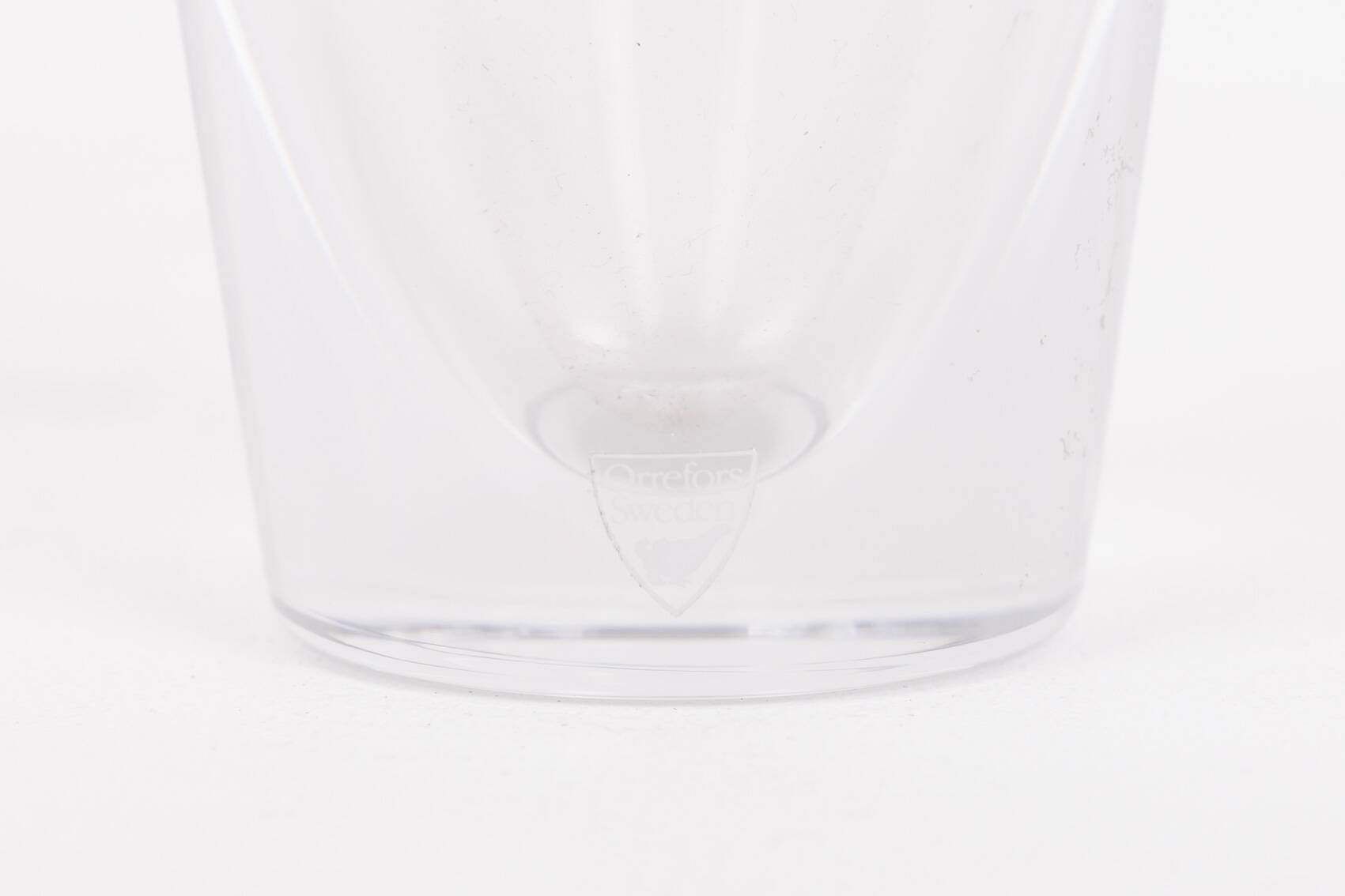 Orrefors crystal vase, Sweden 1980’s