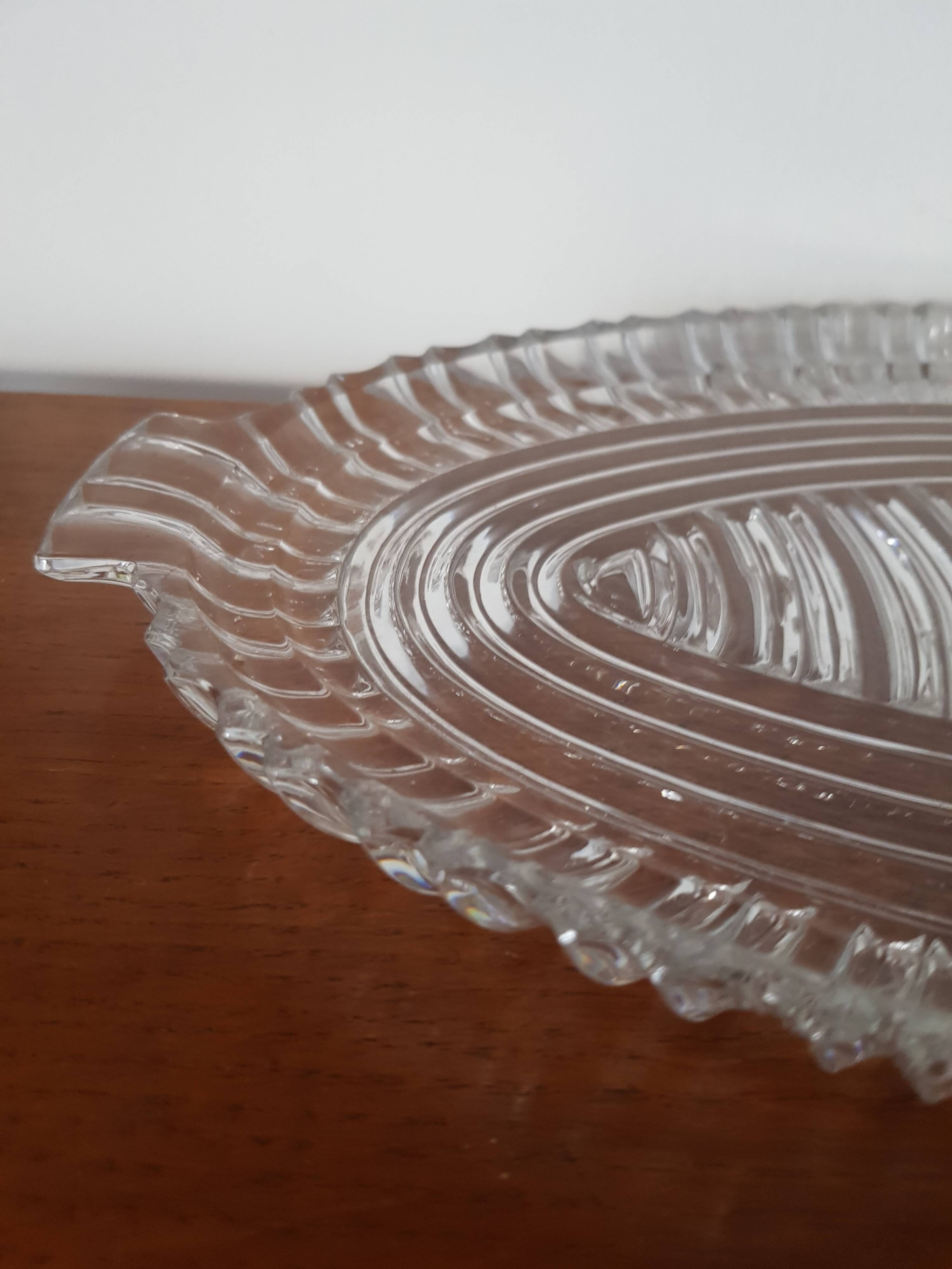 Vintage glass dish