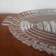 Plat en verre vintage