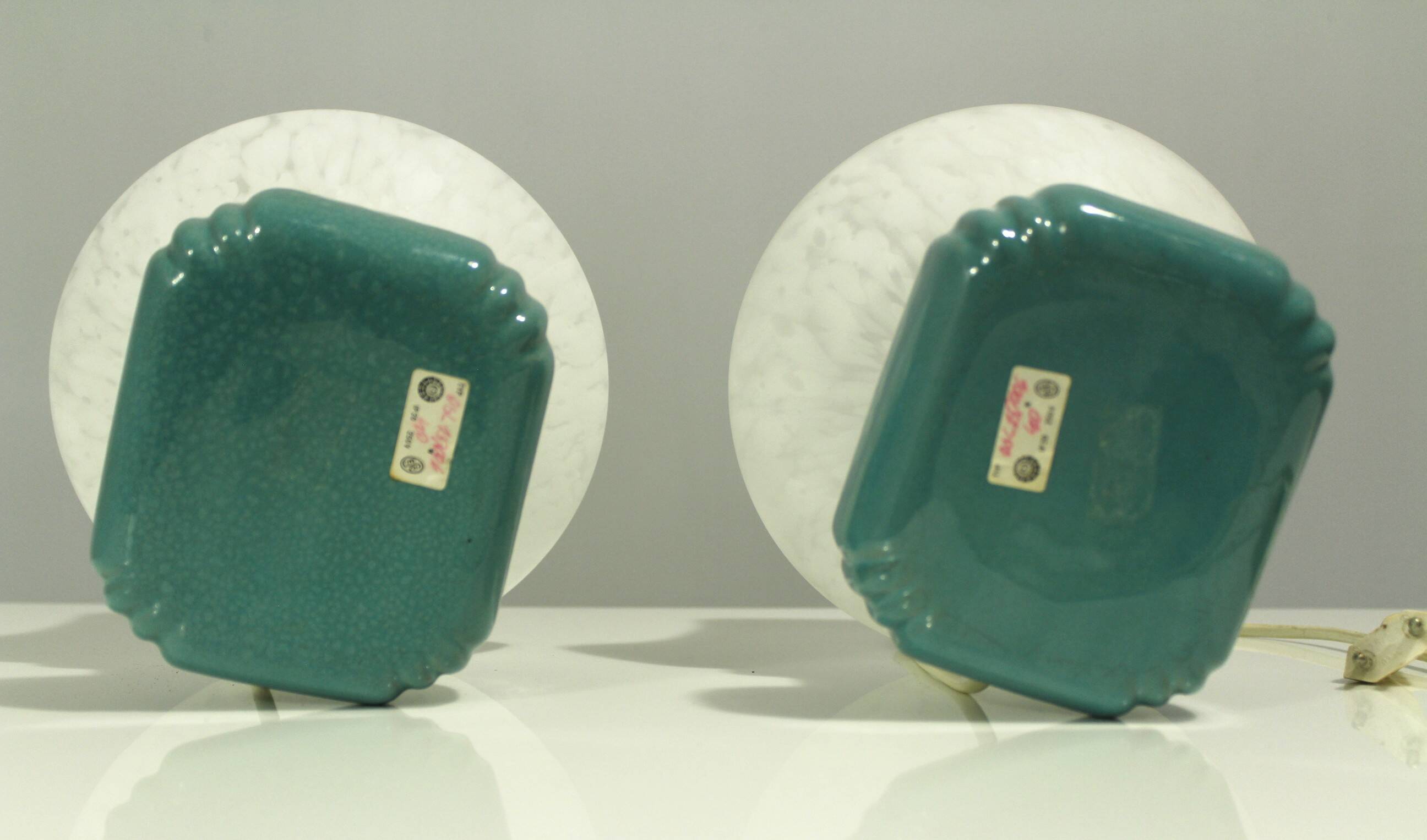 Lampes de chevet, lot de 2, années 1970