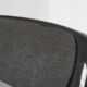 Fauteuil dorsal noir de G. Piretti & E. Ambas, Italie, années 1980