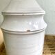 Ceramic lamp, fabric cable 2m, fabric shade