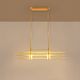 Ceiling light by Roberto Volonterio and Cesare Benedetti, brass and glass, 1980.