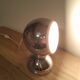Vintage eye-ball table lamp Goffredo Regiani chrome metal