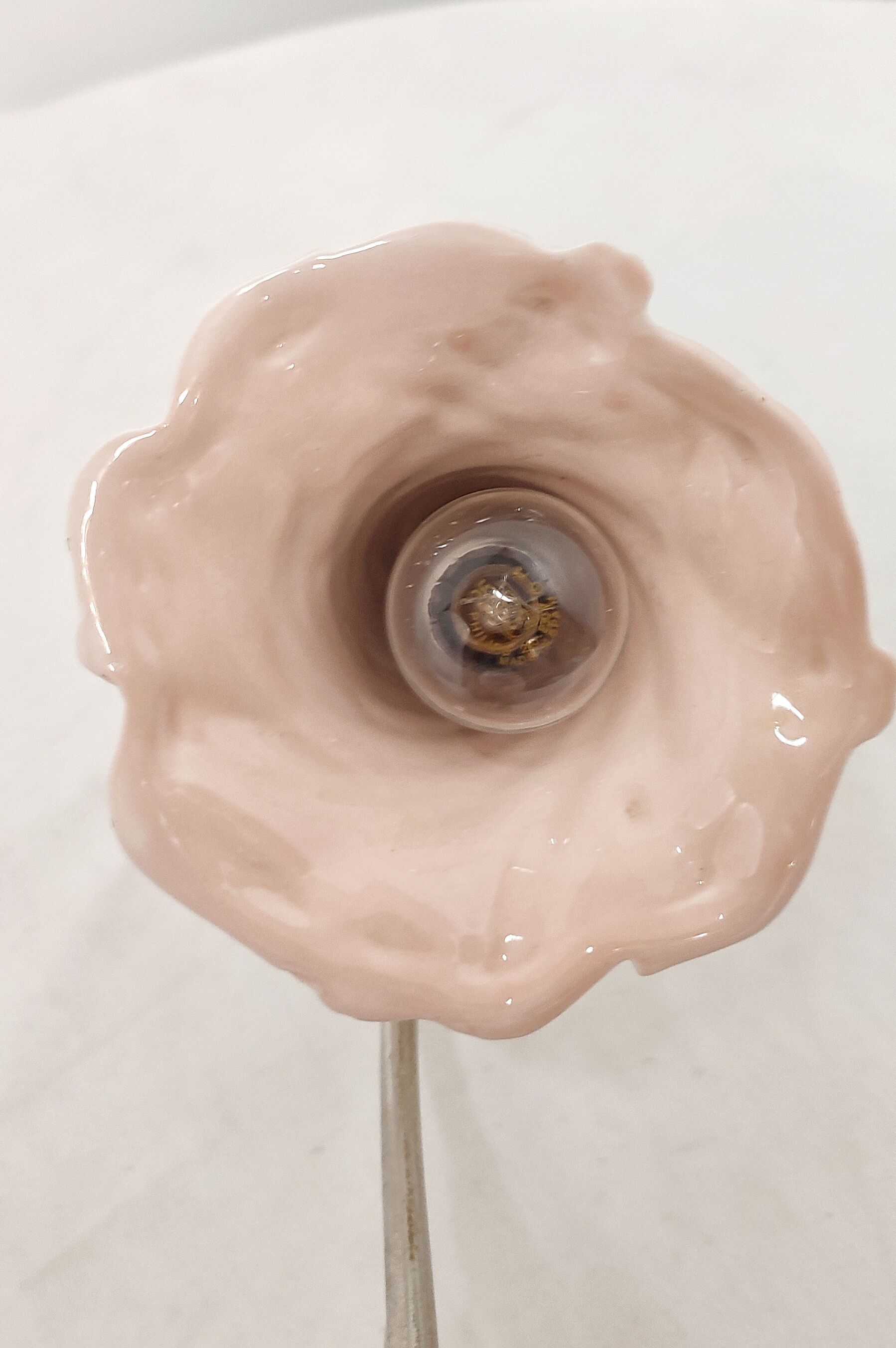 Ceramic desk lamp. Spain, 1980s