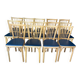 14 chaises bistrot Baumann