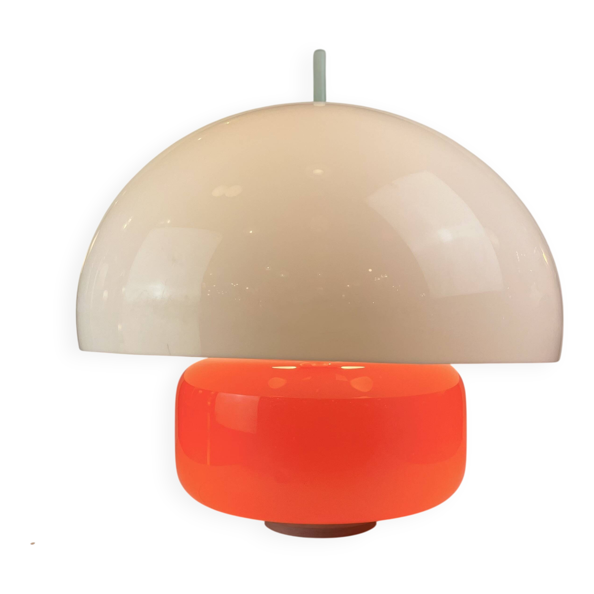 Table lamp in the style of Martinelli Luce, 1970s.