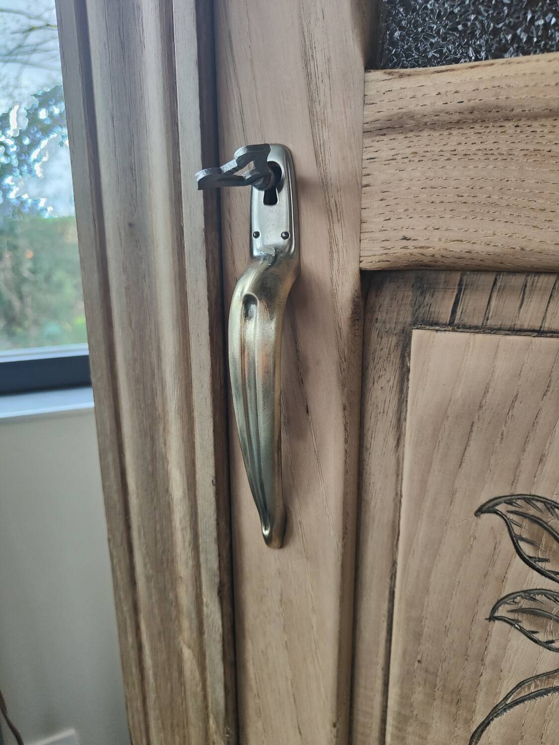 Art Deco glass cabinet