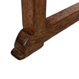 Art Deco High Back chair in oak minimalist design