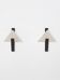 Pair of Tria wall lights, Lucien Gau
