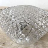 Vintage square and curved ceiling light.