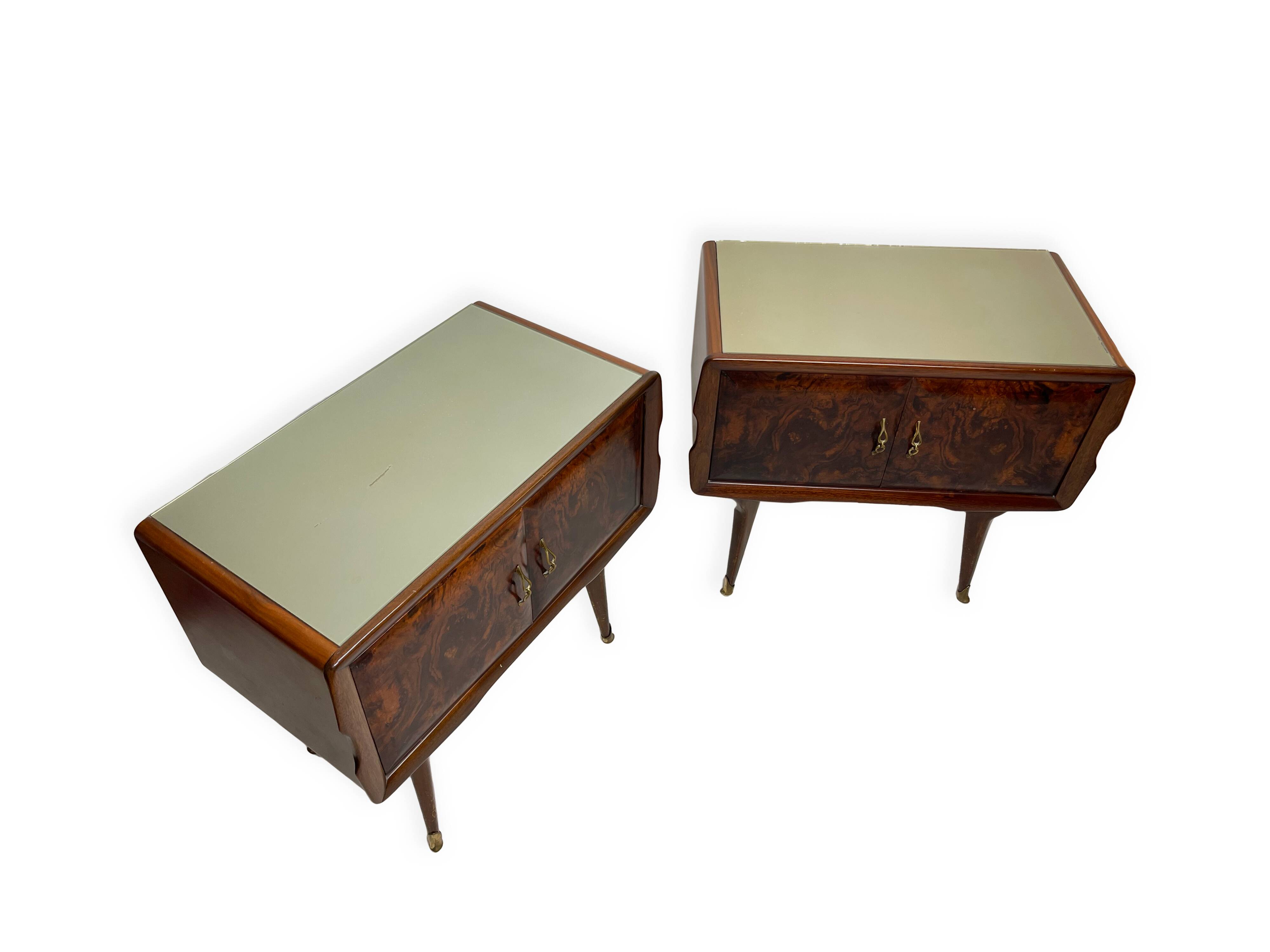Tables de chevet, années 1950