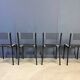 Set of 4 Sandow dining chairs by Rene Herbst, 1980s