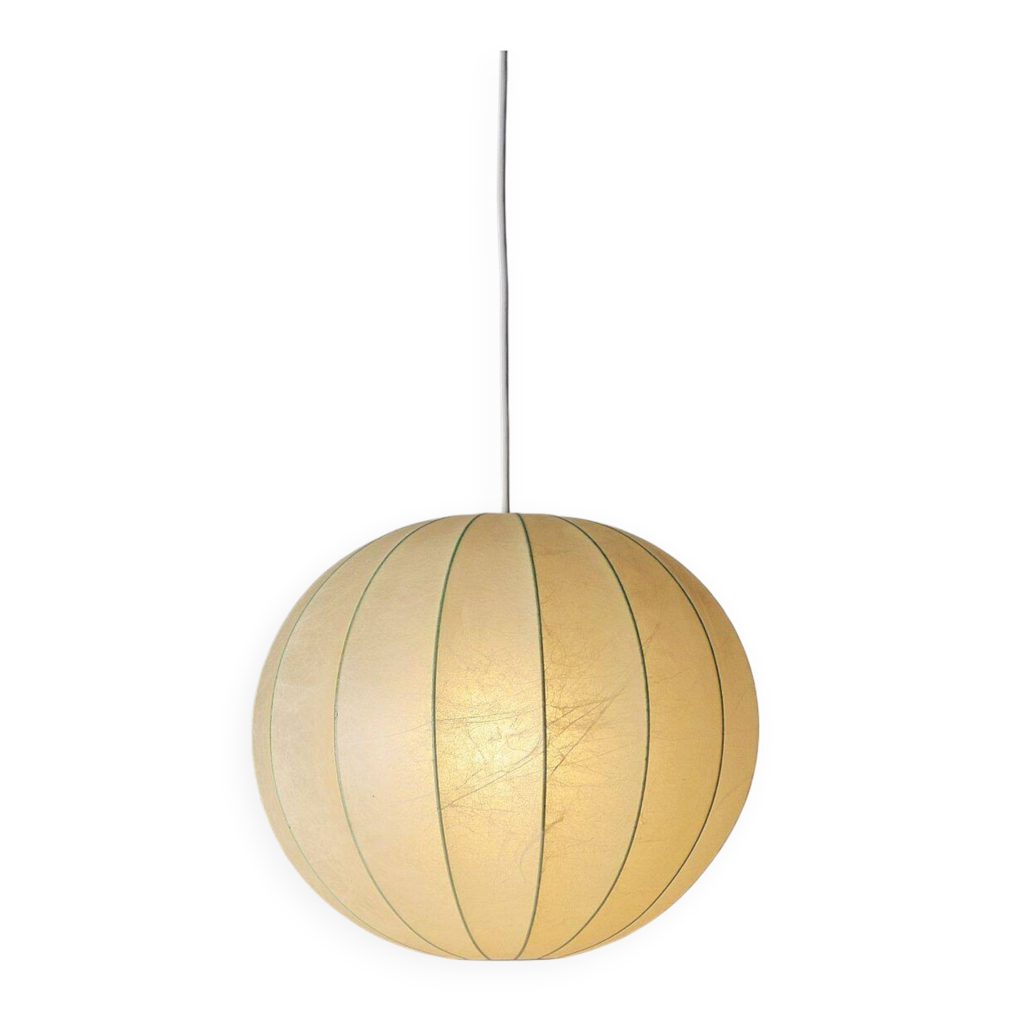 Suspension vintage cocon de Goldkant Leuchten, 1960