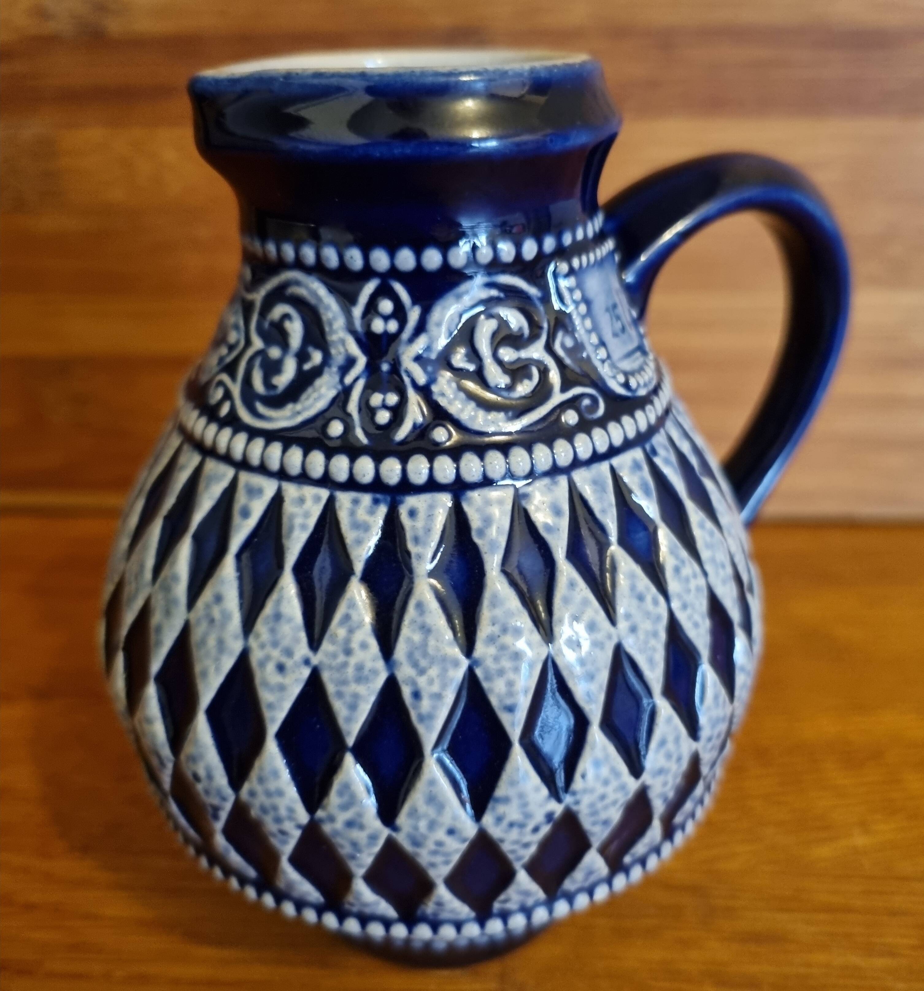 Salt-glazed stoneware jug from Alsace Marzi and Remy 25 cl