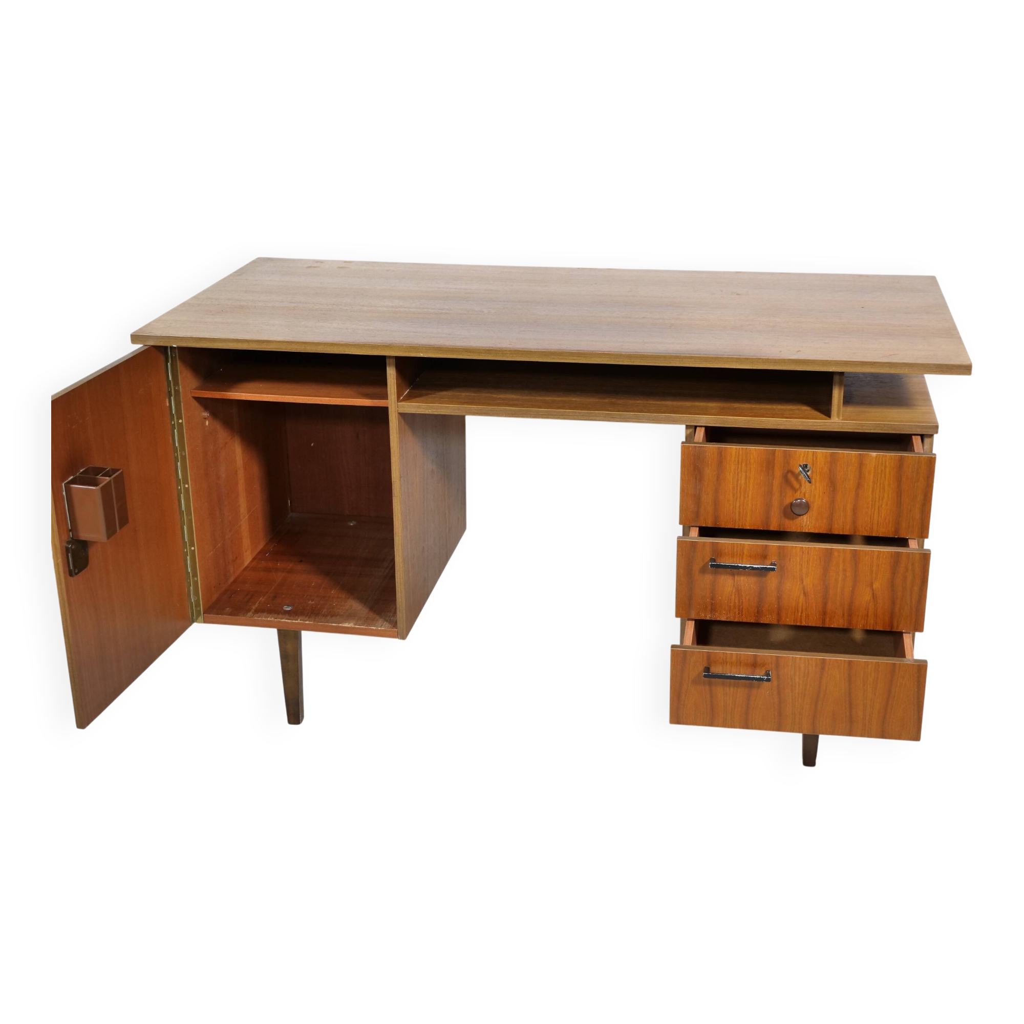 Mid-Century Design Teak Desk from Germany, 1960s