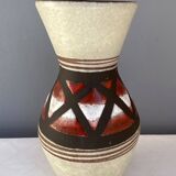 Three West German ceramic vases