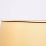 Lampe de table en cuir cousu Jean Adnet, style années 1960