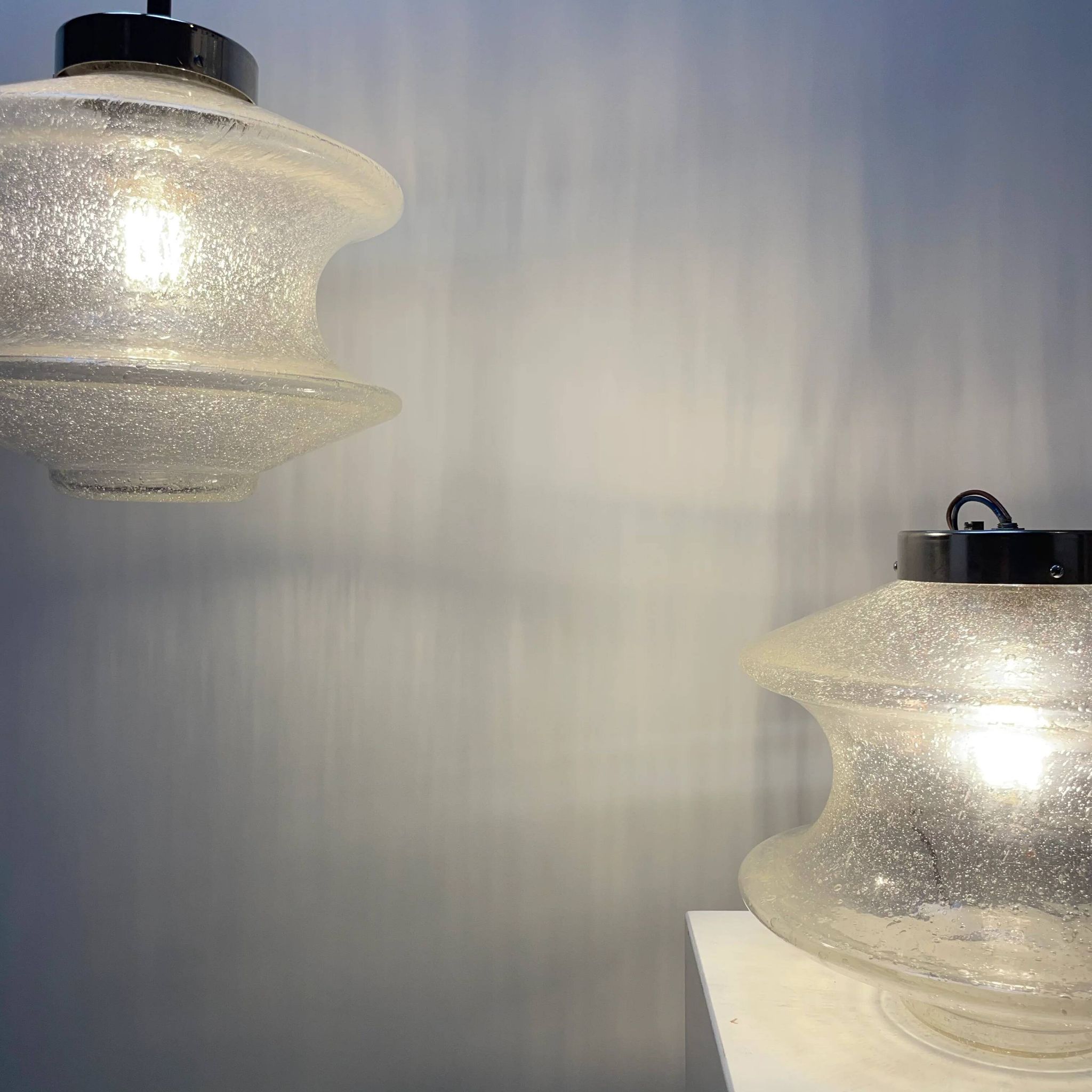 Suspension and ceiling light 'MEERPAAL' B-1048 by Raak Amsterdam 1960