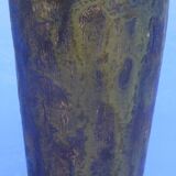 Vase rouleau en ceramique monogrammé C.l, a identifier