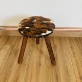 Cowhide stool