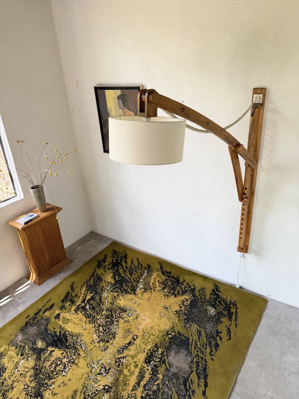 René Fumeron wool rug, 1960, Nevada model