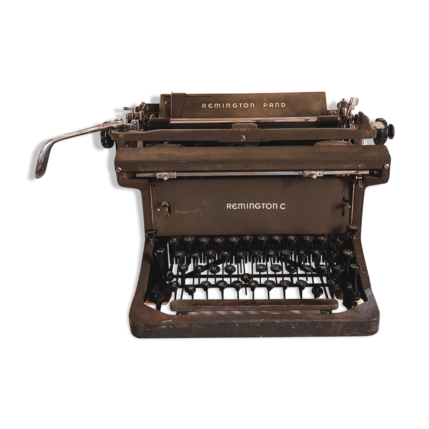 50s Remington Rand typewriter