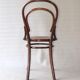 Bistro chair N°14 seat wood of Turpe Germany 1900
