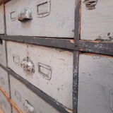 Industrial sideboard with 16 drawers