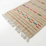 Beige kilim rug