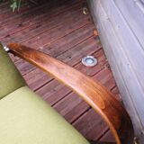 Pair of vintage Czech armchairs, Scandinavian style, 50s