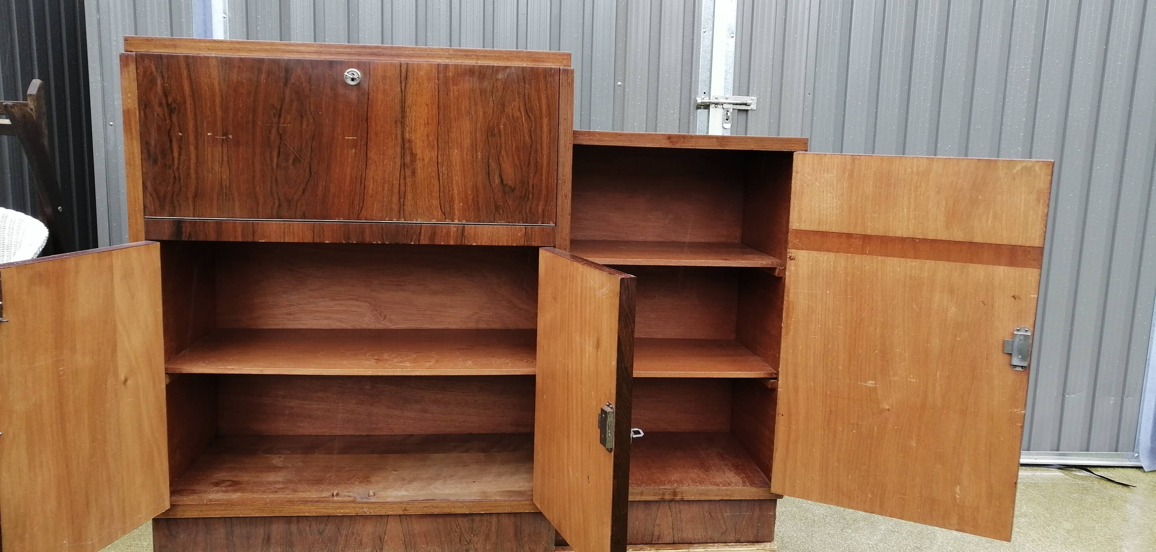 Meuble secrétaire art déco 1930