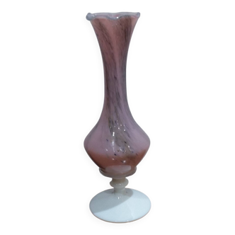 Très Joli Vase Soliflore En Opaline