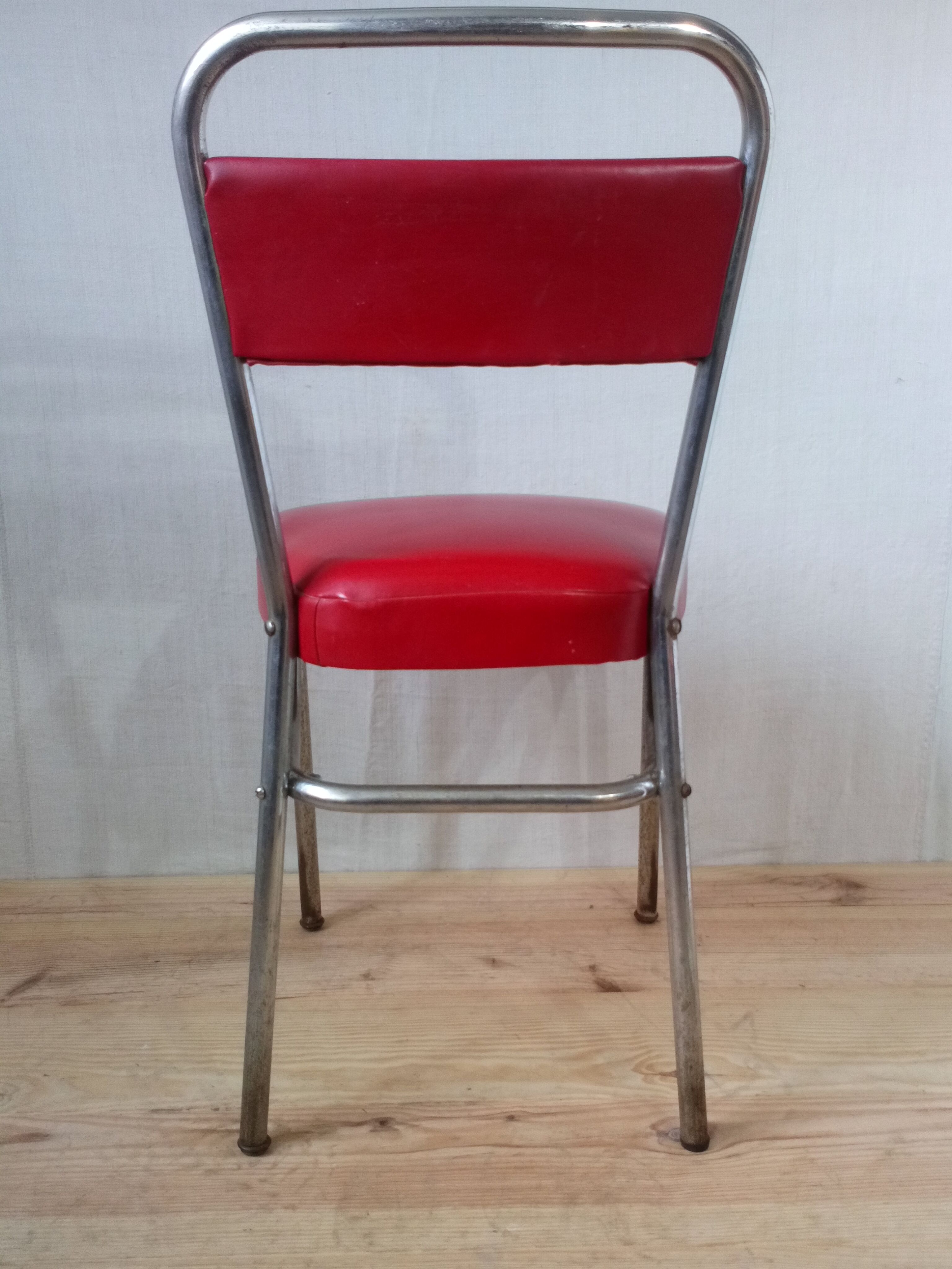 Chaise d'administration 1950 vintage